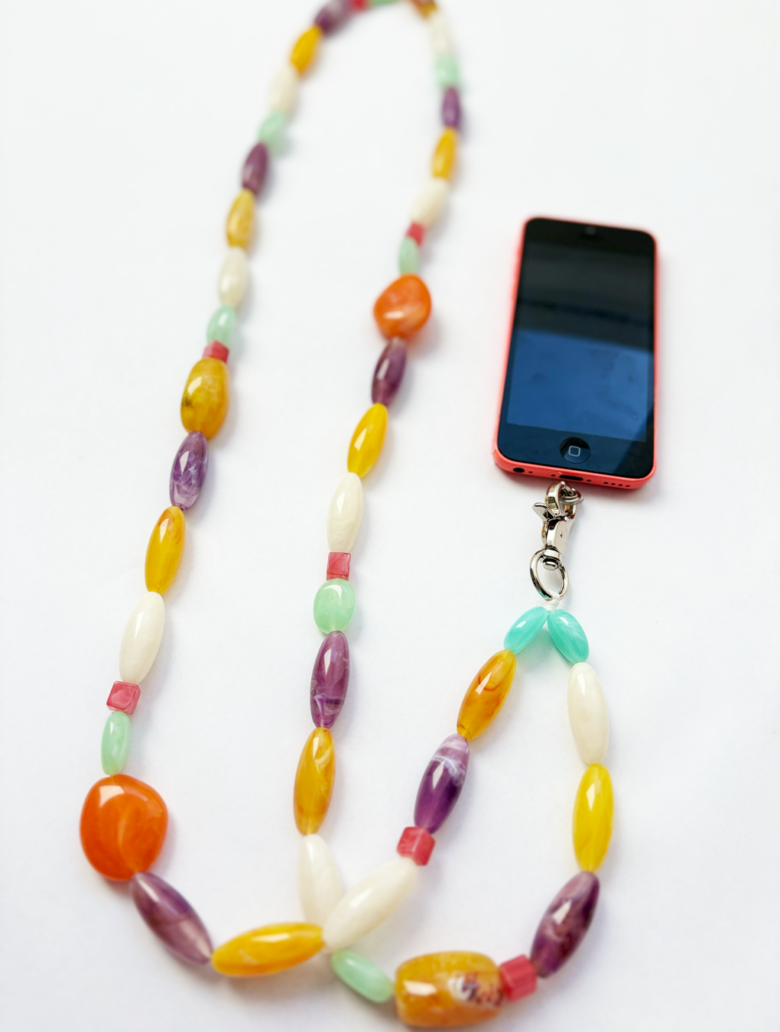 Chaîne de téléphone longue 120 cm Apaïa modèle Coco