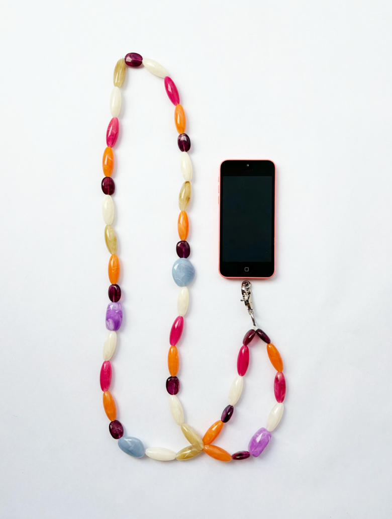 Chaîne de téléphone longue 120 cm Apaïa modèle Solea