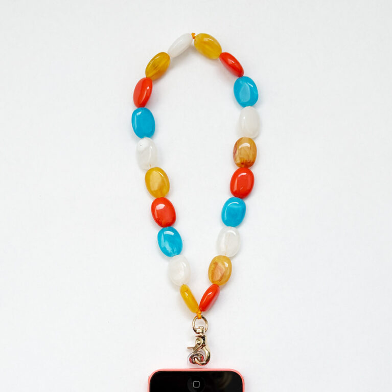 Chaîne de téléphone courte 36 cm Apaïa modèle Mina