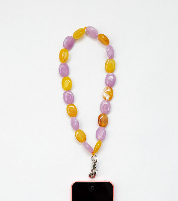 Chaîne de téléphone courte 36 cm Apaïa modèle Cali