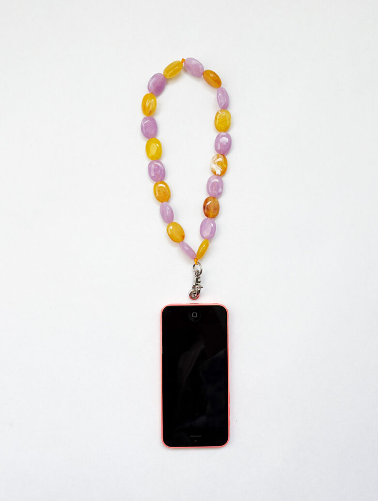 Chaîne de téléphone courte 36 cm Apaïa modèle Cali