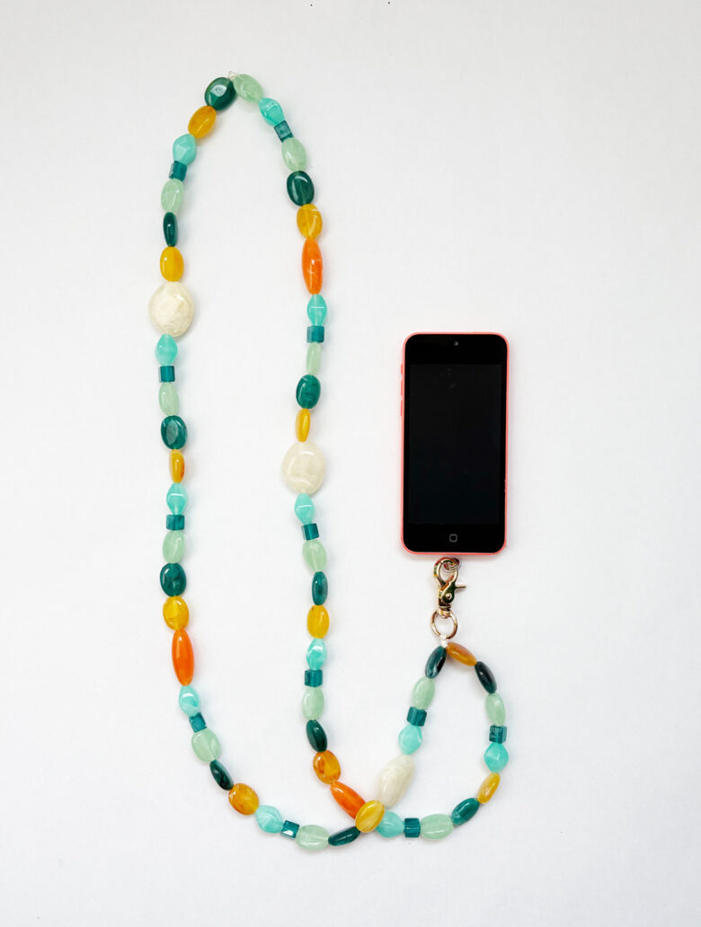 Chaîne de téléphone longue 120 cm Apaïa modèle Emi